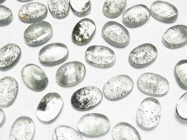 Gartenquarz AAA Oval Cabochon 14x10mm 2Stk