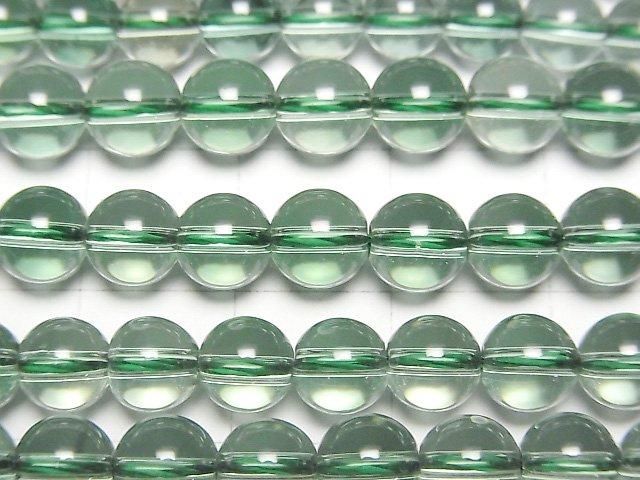 Green Quartz Round 6mm 1strand beads (approx. 15 inches/38 cm)