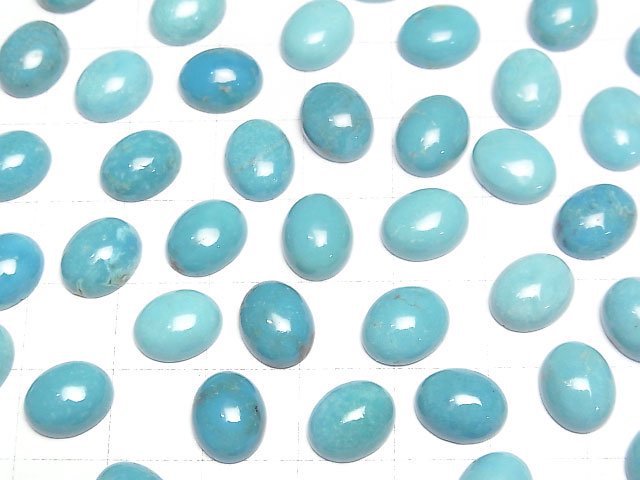 Türkis AAA Oval Cabochon 10x8mm 1 Stück