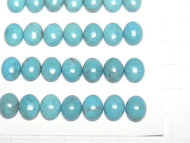Türkis AAA- Oval Cabochon 10x8mm 1 Stück
