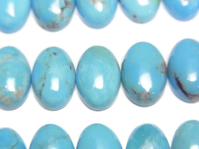 Turquoise AAA- Oval Cabochon 12x8mm 1pc