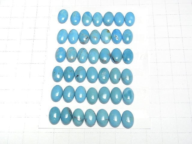 Türkis AAA- Oval Cabochon 12x8mm 1 Stück