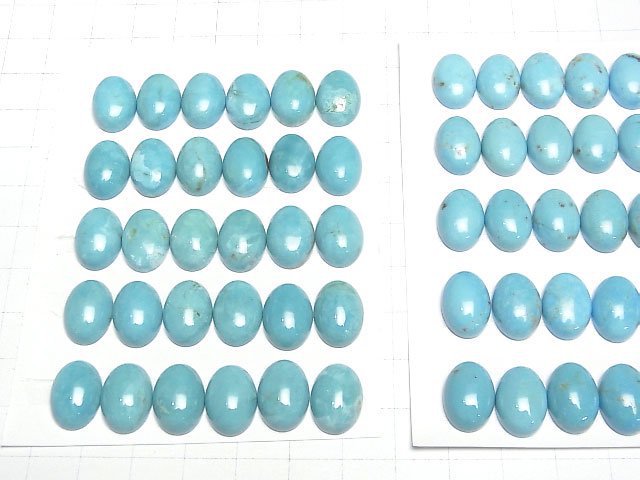 Türkis AAA- Oval Cabochon 14x10mm 1 Stück