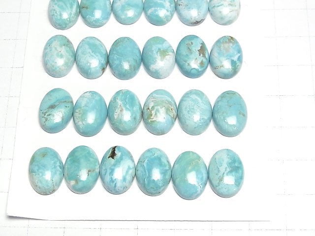 Türkis AA++ Oval Cabochon 14x10mm 1Stück