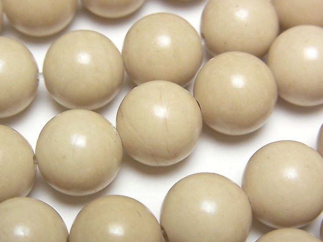 Riverstone Round 12mm 1strand beads (aprx.15inch/36cm)