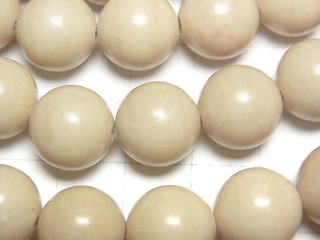 Riverstone Round 12mm 1strand beads (aprx.15inch/36cm)