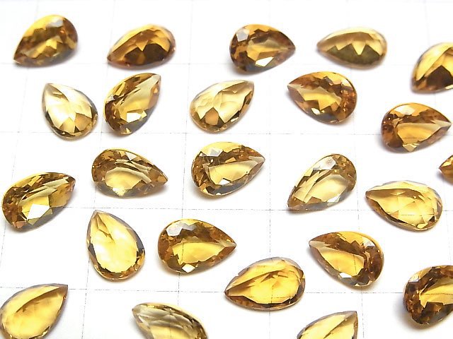 高品質AAA級金綠柱石 梨形刻面 9x6毫米 1顆