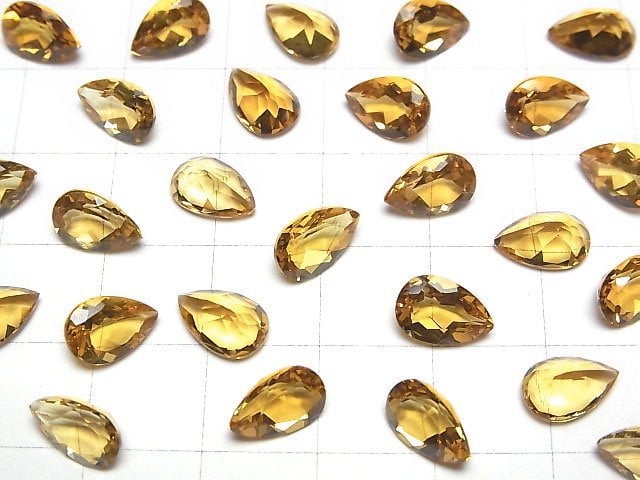 Hochwertiger Heliodor AAA Lose Steine Tropfenform Facettiert 9x6mm 1 Stück