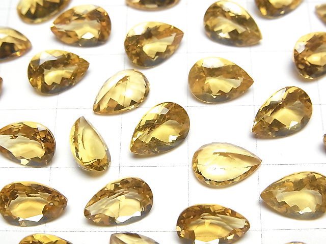 高品質金綠柱石 AAA 梨形刻面裸石 10x7mm 1顆