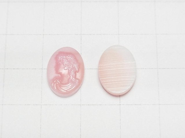 高品質女王鳳螺殼 AAA 女性雕刻未鑽孔橢圓形硬幣 14x10mm 1顆