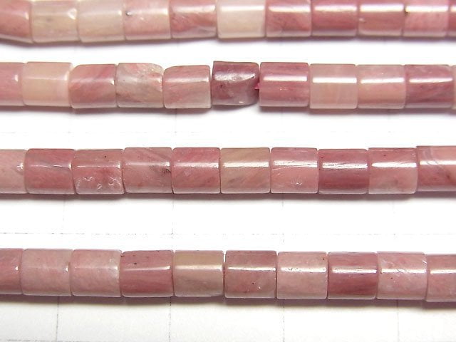 矽質片岩 AA++ 管珠 4x4x4mm 1串 (約15英吋/36公分)