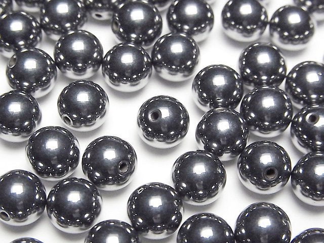 Terahertz Half Drilled Hole Round 8mm 10pcs