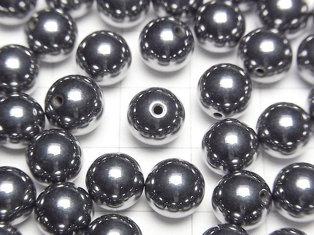 Terahertz Half Drilled Hole Round 8mm 10pcs