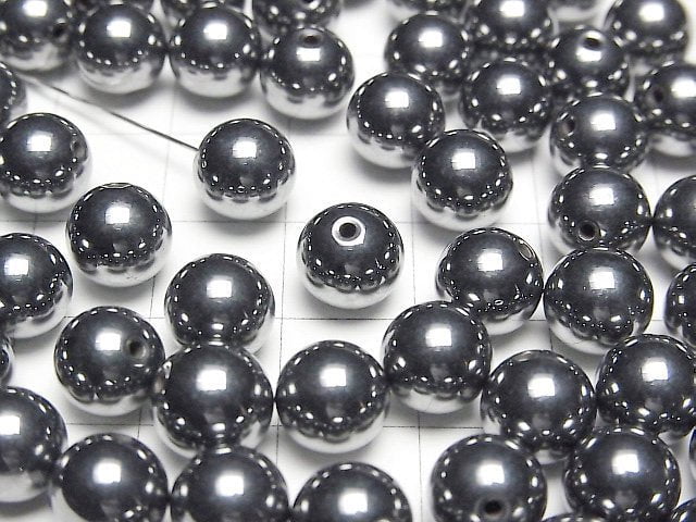 Terahertz Half Drilled Hole Round 8mm 10pcs