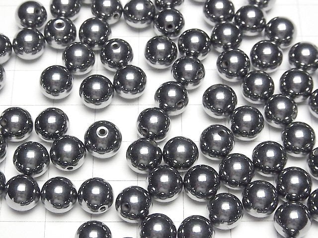 Terahertz Half Drilled Hole Round 8mm 10pcs