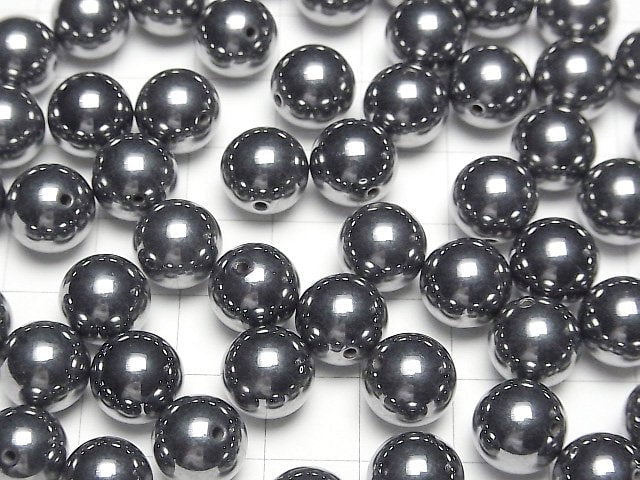 Terahertz Half Drilled Hole Round 10mm 10pcs