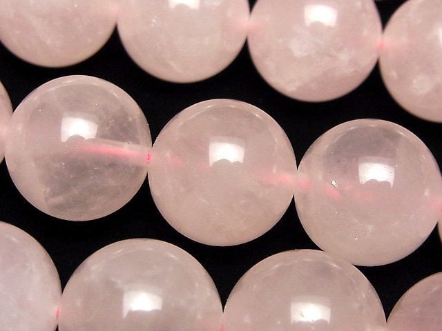Rose Quartz AAA- Round 20mm half or 1strand beads (aprx.15inch/36cm)