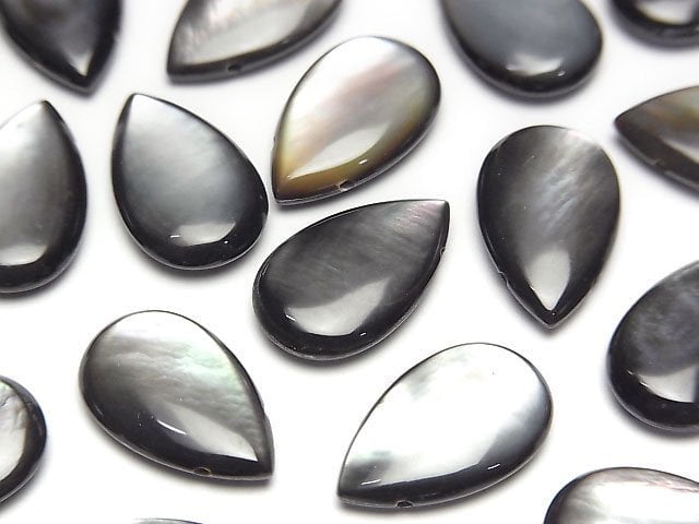 High quality black shell AAA Pear shape 16x10mm 4pcs