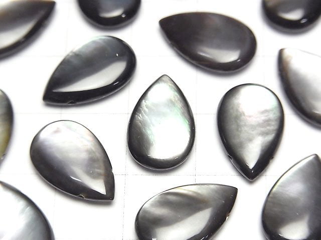 High quality black shell AAA Pear shape 16x10mm 4pcs