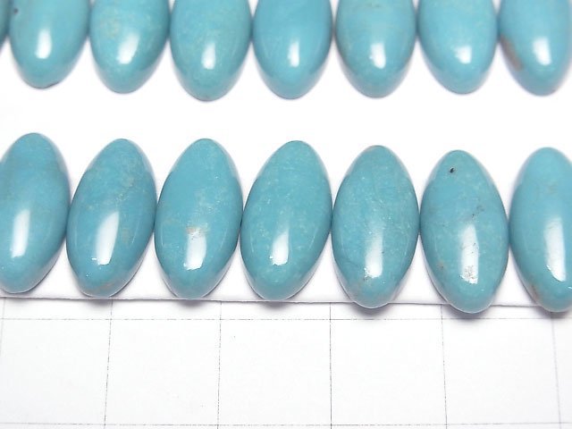 Turquoise AAA- Oval Cabochon 16x8mm 1pc