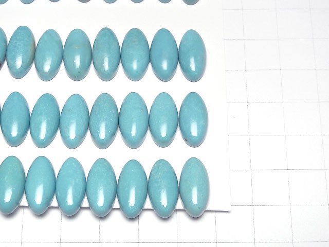 Türkis AAA- ovaler Cabochon 16x8mm 1 Stück