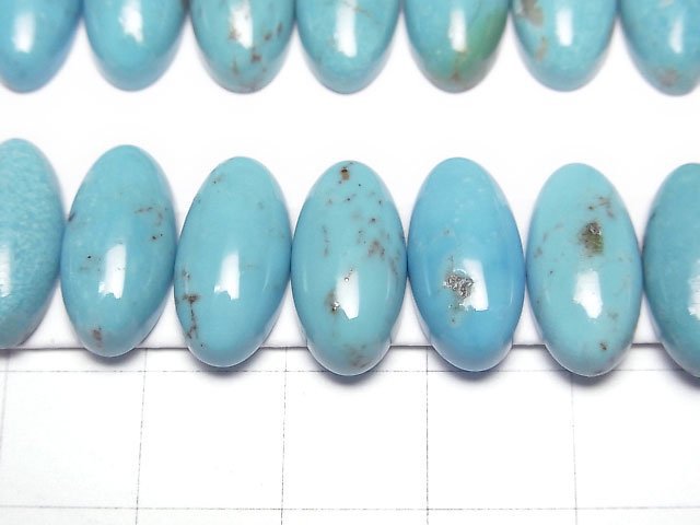 Turquoise AA++ Oval Cabochon 16x8mm 1pc