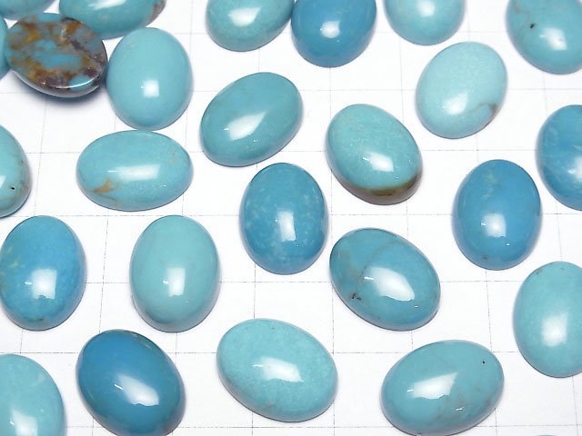 Türkis AAA ovaler Cabochon 16x12mm 1 Stück