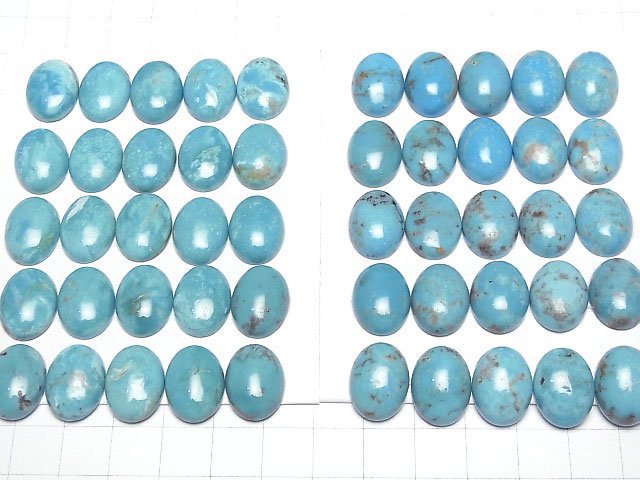 Türkis AA++ Oval Cabochon 16x12mm 1Stück