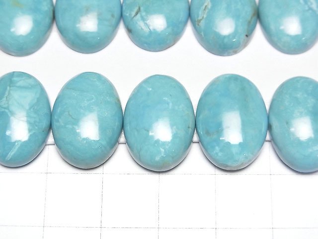Turquoise AA++ Oval Cabochon 18x13mm 1pc