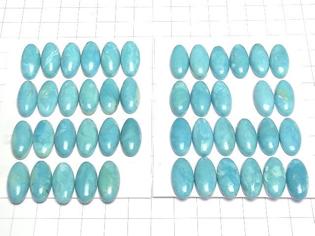 Türkis AA++ Oval Cabochon 20x10mm 1Stück