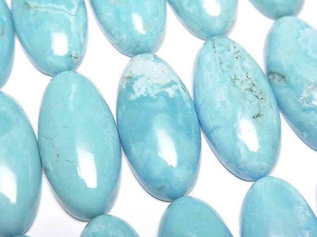 Turquoise AA++ Oval Cabochon 24x12mm 1pc