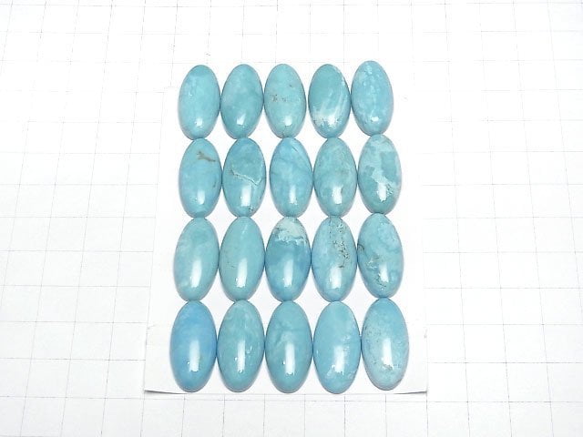 Türkis AA++ Oval Cabochon 24x12mm 1Stück