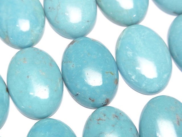 Turquoise AAA- Oval Cabochon 25x18mm 1pc
