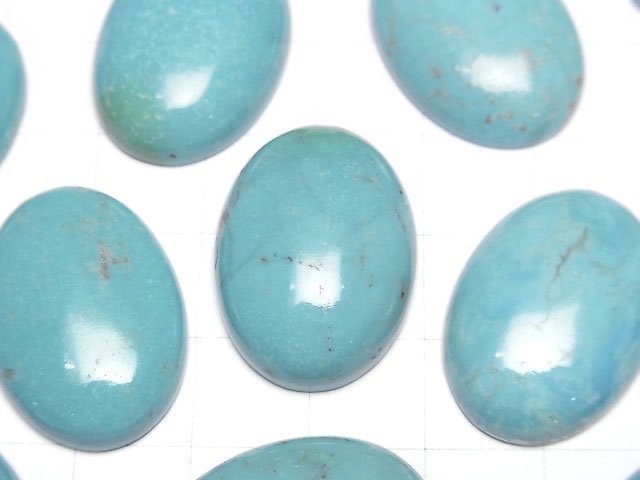 Turquoise AAA- Oval Cabochon 25x18mm 1pc