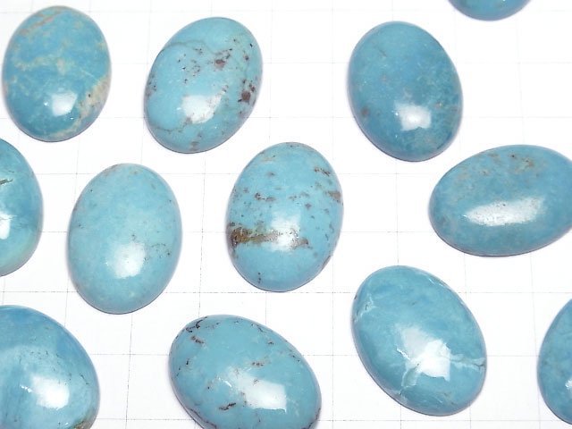 Türkis AA++ Oval Cabochon 25x18mm 1Stück