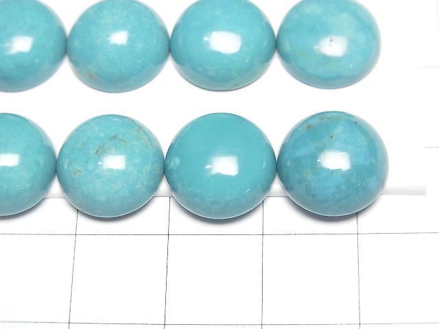 Turquoise AAA Round Cabochon 12x12mm 1pc