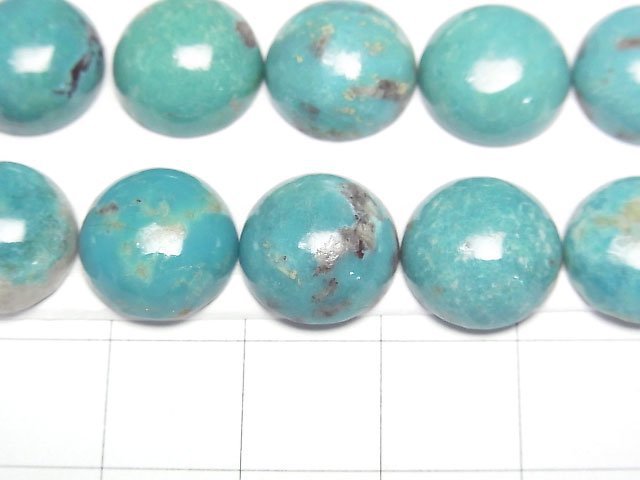 Turquoise AA++ Round Cabochon 12x12mm 1pc
