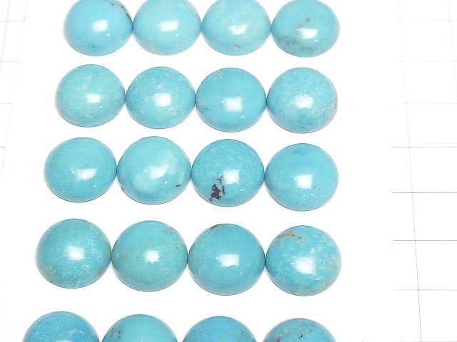 Türkis AAA Runde Cabochon 14x14mm 1Stück
