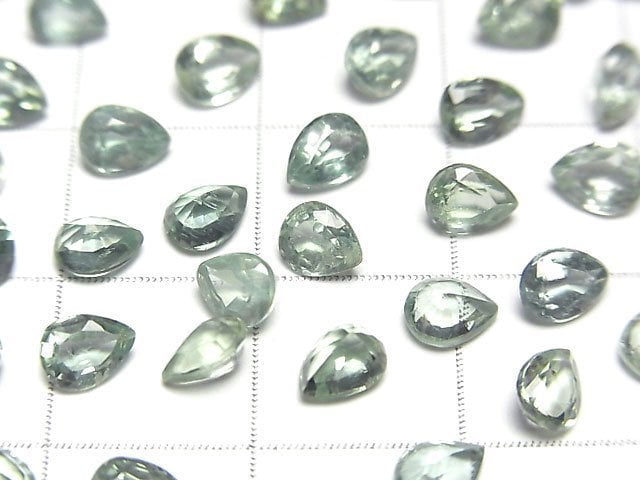 High Quality Green Kyanite AAA Loose stone Pear shape Faceted 5x4mm 5pcs