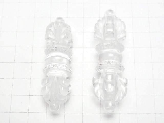 Crystal AAA- Vajra 61x20x20mm 1pc