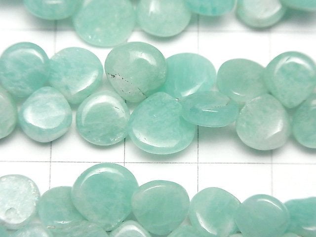 Amazonite AA++ Chestnut (Smooth) half or 1strand beads (aprx.6inch/16cm)