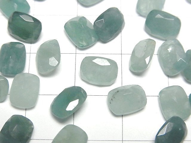 Grandidierite AA++ Loose stone Rectangle Faceted 8x6mm 2pcs