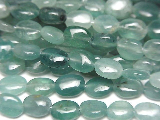 Grandidierite AA++ Oval-Nugget half or 1strand beads (aprx.7inch/18cm)
