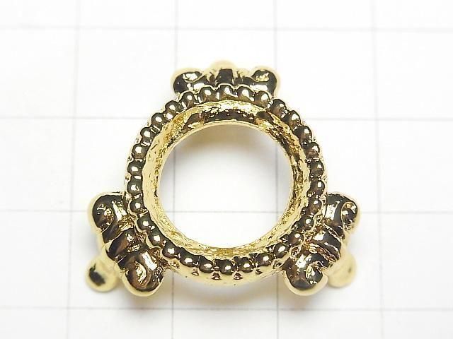Sockel 11x24mm Goldfarbe 1 Stück