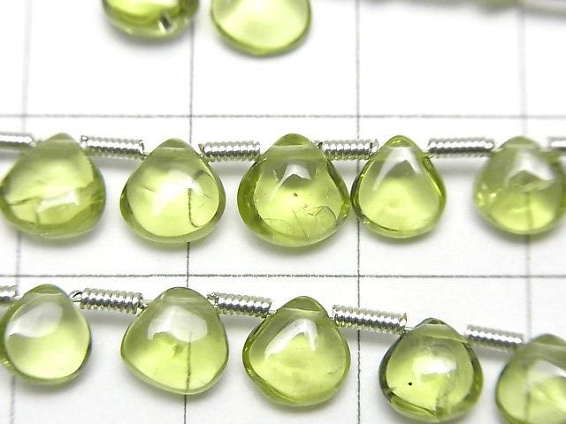 High Quality Peridot AAA Chestnut (Smooth) half or 1strand beads (aprx.7inch/18cm)