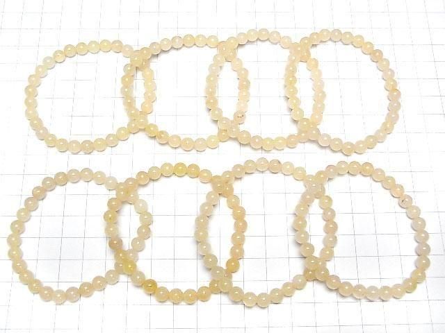 Himalayan Red Gold Azozeo Azeztulite AA Rund 6mm Armband