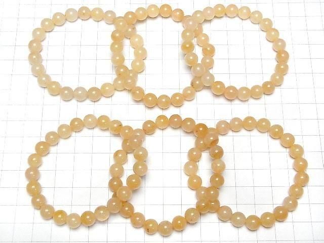 Himalayan Red Gold Azozeo Azeztulite AA+ Rund 8,5mm Armband