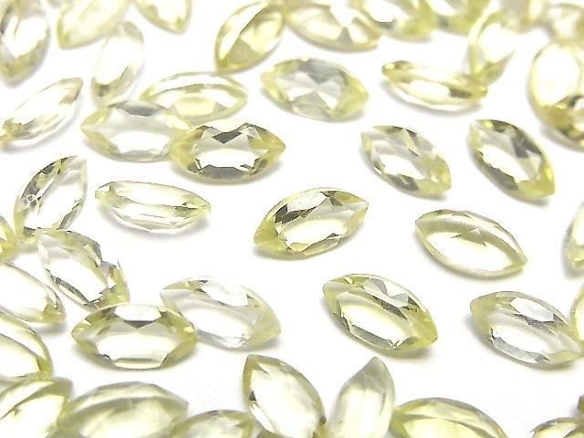 High Quality Lemon Quartz AAA Loose stone Marquise Faceted 8x4mm 10pcs