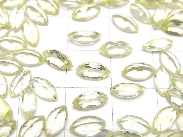 High Quality Lemon Quartz AAA Loose stone Marquise Faceted 8x4mm 10pcs