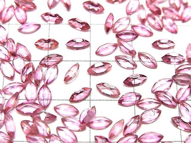 Hochwertiger rosa Topas AAA Lose Stein Marquise Facettiert 6x3mm 10Stück